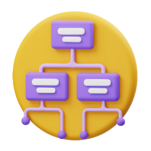 Flow diagram icon