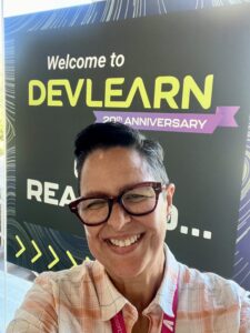 Lissette at DevLearn