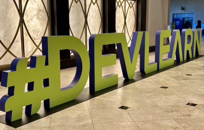 DevLearn Sign